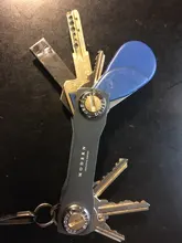 Keychain Wallet Key-Holder Pocket EDC Key Smart Aluminum Brand Modern DIY