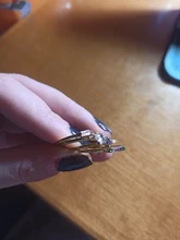 IPARAM-Conjunto de 4 anillos de circonita de cristal para mujer, juego de anillos de oro 2020, set de anillos de compromiso bohemios vintage para mujer, joyería para fiesta