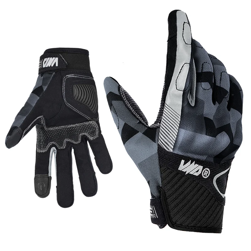 Motorcycle Summer Gloves Men Mesh Breathable Motorbike Riding Moto