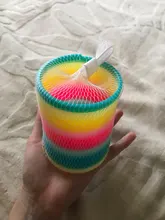 Juguetes de rompecabezas para niños y adultos, Círculo del arco iris de gran calidad, 10,5x8,7 cm