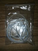 Junta de anillo de silicona blanca VMQ, CS, 2mm, OD, 5 ~ 80mm, grado alimenticio, lavadora a prueba de agua, junta tórica de goma, 10/50 Uds.