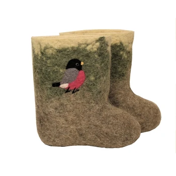 

Men's felt boots multi-color.