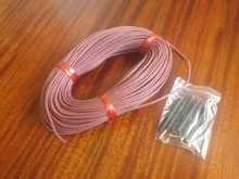 10 to 100 Meters 12K Floor Warm Heating Cable 33ohm/m Carbon Fiber Heating Wires heating