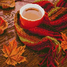Diamond Mosaic EF 907 Warming autumn tea 30*40