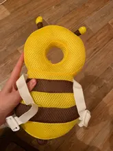 Almohada de protección para la cabeza de bebés, almohada de dibujos animados para bebés, suave de algodón PP, cojín protector para niños pequeños, cuidado seguro para bebés