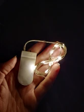 Lights Bedroom Decor Fairy-String Battery-Operated Led-Copper Outdoor Waterproof 10pcs