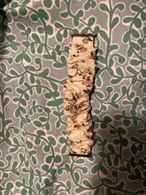 Scrunchie-correa para apple watch 6, banda de 44mm y 40mm para iwatch de 42mm y 38mm, pulsera de reloj para mujer, series 5 4 3 2 42mm