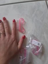 Uñas limpieza herramienta de cepillo para uñas manicura pedicura Archivo de quitar el polvo de herramienta de la manicura limpio cepillo de uñas de herramienta de la manicura TSLM1