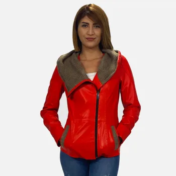 

Genuine Lambskin Women Leather Jacket