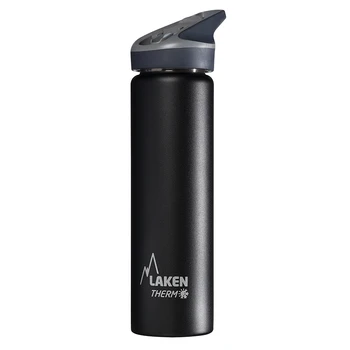 

LAKEN stainless steel water botle 18/8-0,75L-Black