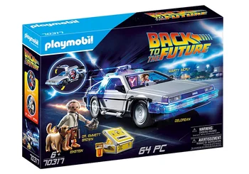 

Playmobil 70317 Back To The Future Delorean toy store