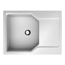 Мойка для кухни Omoikiri Yonaka 65-PA Artgranit(пастила)(Искусственный гранит, перелив, оборачиваемое крыло