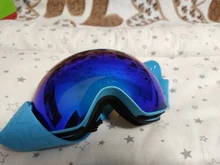 PHMAX-Gafas de esquí antiniebla para hombre y mujer, lentes de Snowboard de doble capa con protección UV400, lentes de sol para nieve