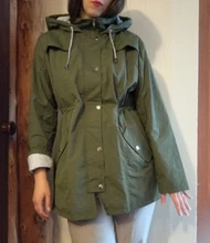 Chubasquero informal con capucha y cremallera para mujer, cortavientos resistente al agua para exteriores, chaqueta de lluvia, abrigos de Camping