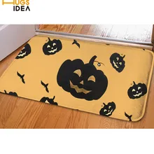 HUGSIDEA Хэллоуин Тыква фонарь печать коврики ковры введите Hoorse коврик мягкий отель передняя дверь коврик крытый Открытый коврик для входной двери коврик