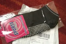 1 par de medias de Yoga para Mujeres de secado rápido antideslizante de silicona gimnasio calcetines de Ballet de Pilates Fitness deporte de algodón suave transpirable elasticidad