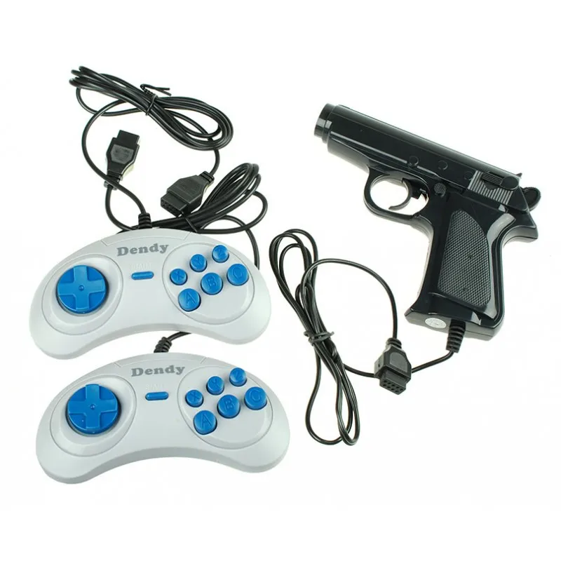 Joysticks Gray + Cветовой Gun 8bit Narrow Connector, 10js Joysticks