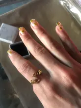 Anillos de doble nombre personalizados para mujer, Color dorado, acero inoxidable, placa con nombre personalizada, anillo de boda, regalo de joyería