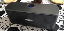 EWA-Altavoces W300 con Bluetooth, 2x6W, sonido estéreo fuerte, batería de 4000mAh, altavoz portátil inalámbrico para Fiesta al aire libre de viaje
