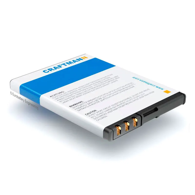 

Replacement Battery 780mAh NOKIA 2680/3600 SLIDE, 3710 FOLD, 7020, 7100/7610 SUPERNOVA, X3-02 TOUCH AND TYPE (BL-4S)