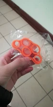 Pinza de mano de silicona expansor de dedo, ejercitador de fuerza de muñeca, bandas de resistencia del deportista para Fitness