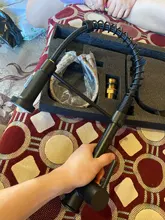 Rozin-Grifo negro mate para cocina, boquilla rociadora de rotación de 360 grados, mezclador montado en cubierta, para fregadero de cocina, frío y caliente