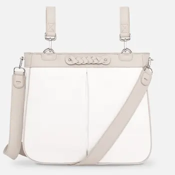 

Cochecito de bebé bolso organizador momia bolsa de pañales gancho cochecito de bebé impermeable de gran capacidad accesorios de