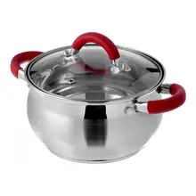 Кастрюля с крышкой Walmer Romford, 3,2л, цвет хром