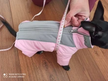 Winter Overalls for Dogs Warm Waterproof Pet Jumpsuit Trousers Male/ Female Dog Reflective