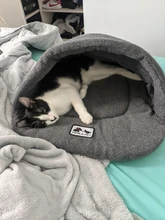 Cama de perro suave y polar para invierno, saco de dormir de gato y cachorro, cueva, 4 tamaños diferentes, Envío Gratis