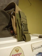 Bolsa táctica de una sola pistola, bolsa militar Molle, cuchillo, funda para linterna, Airsoft, caza, munición, Camuflaje, novedad