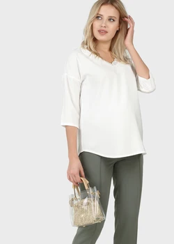 

Blouse "Darlene" for pregnant women; color: white