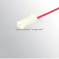 

Shoe межжгутовая 1-pin socket 6.3 series, with wires mom (Cargen) АХ-371-01