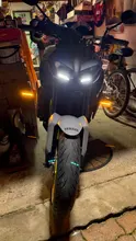 DRL Tail-Light Flasher Signals Water-Flashing Motorcycle Turn Blinker-Brake/running-Light