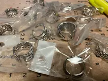 Anillos de cinturón de Plata de Ley 925 auténtica para mujer, anillos sencillos de plata sólida, joyería Vintage para fiesta 2021