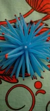 Artificial Resin Coral Sea Plant Ornament Silicone Nontoxic Blue Artificial Coral Plant