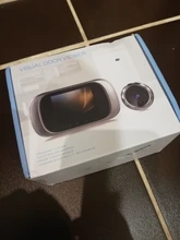 Timbre Digital DD1 de 2,8 pulgadas, puerta de 0,3 MP, mirilla, visor de cámara, timbre de puerta, monitoreo Visual, antirrobo, foto, espejo plateado