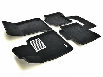 

Textile 3D mats euromat3d luxe in the salon for Mercedes-Benz W222 (S-Class) (2014-) with metal sub-spot