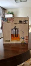 Glass Teapot Tea-Kettle INFUSER-FILTER Puer Flower Oolong Kung-Fu Heat-Resistant Stainless-Steel