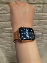 Correa Milanesa para Apple Watch, banda de 44mm y 40mm para iWatch de 42mm/38mm, pulsera de acero inoxidable para Apple watch series 5 4 3 SE 6