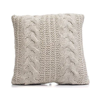

Cushion Gift Decor Wool (45 x 17 x 45 cm) Cream
