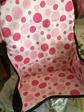 Bebé niños plegable impermeable silla alta funda para cojín de asiento de esteras almohadillas de alimentación silla cojín niños silla cojín