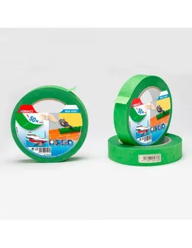 

Masking tape green 19mmx50mts uv resistant for outdoor use