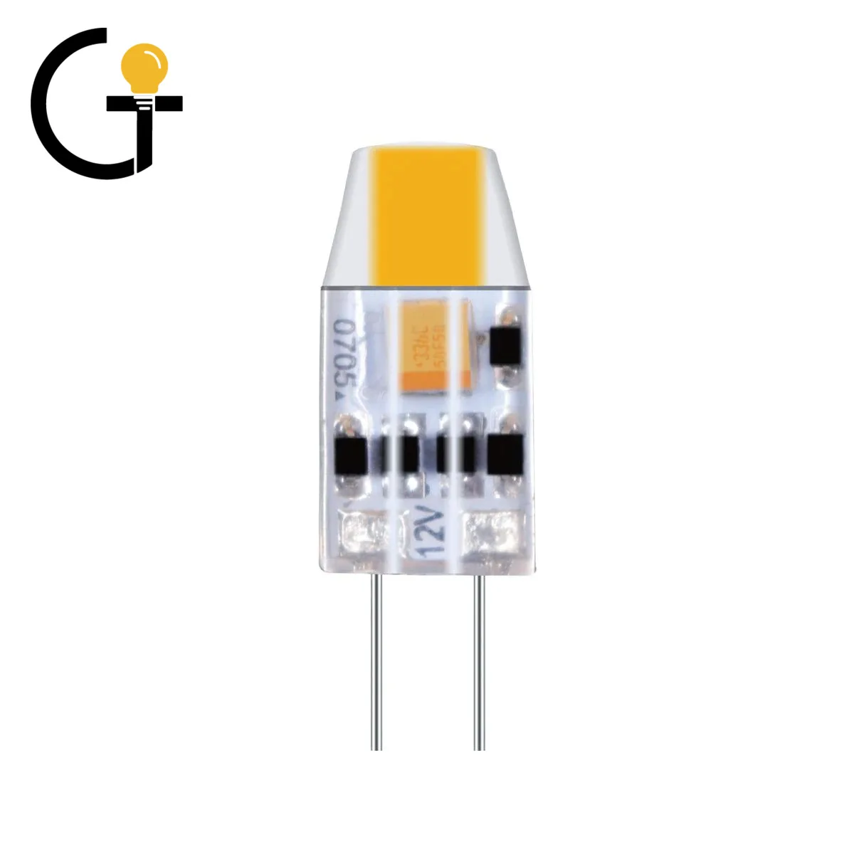 Супер яркая люстра G4 1 2 Вт силикагель 12 В Cob Led лампа свет Прожектор Люстра