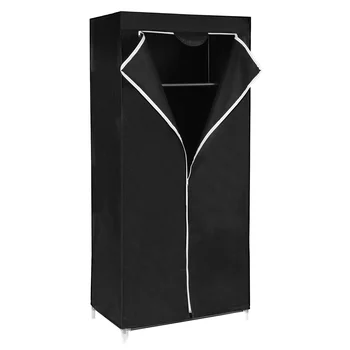 

Fabric closet, folding wardrobe with hanging bar, Individual coat rack, bag organizer, shoes, room, Bedroom