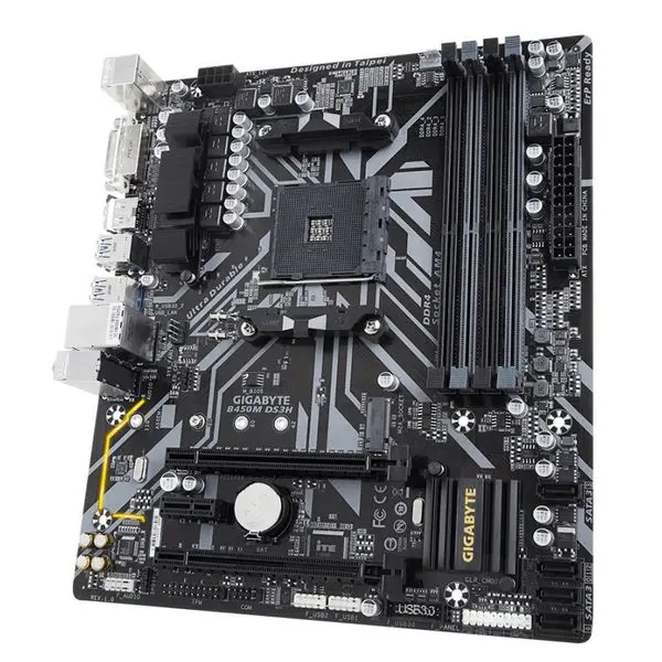  Motherboard Gigabyte GA-B450M DS3H mATX AM4