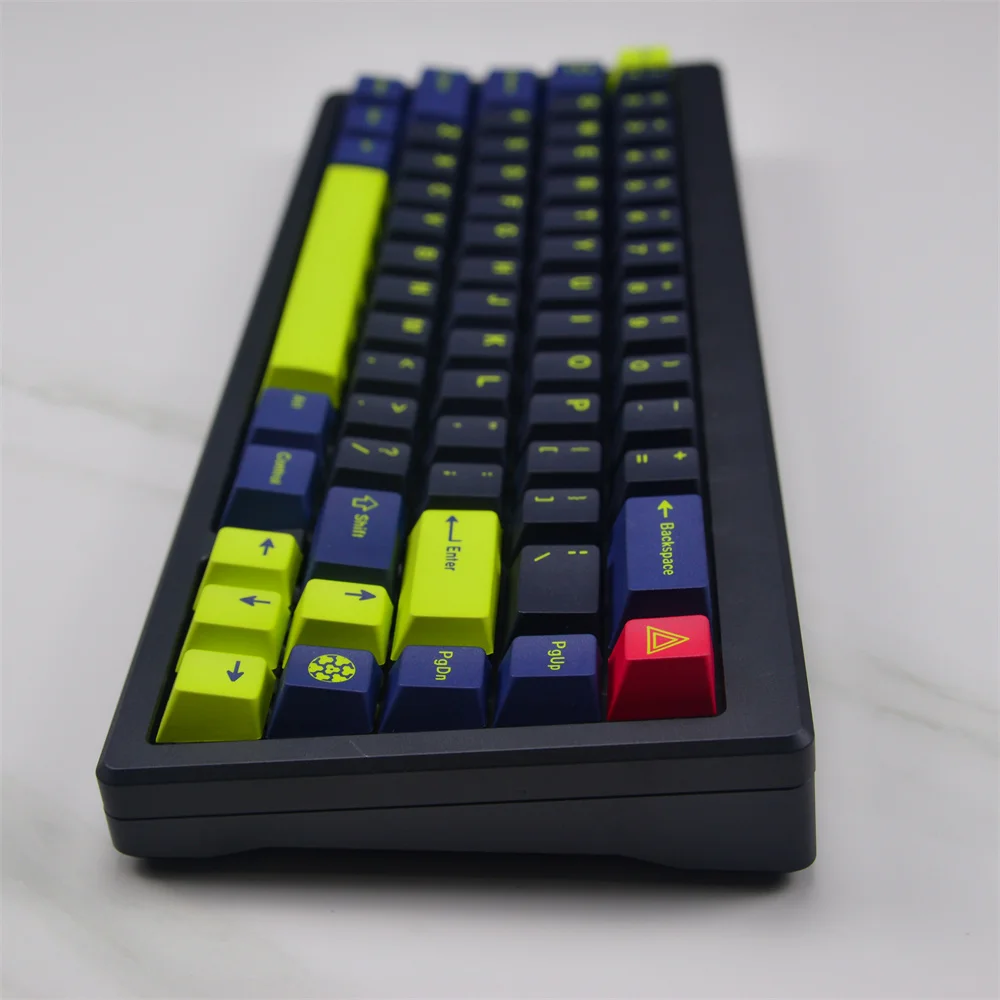 perfil pbt tintura sublimação teclado mecânico para mx switch com 1.75u 2u shif