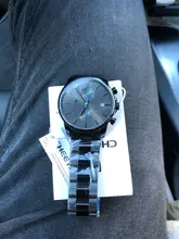 CHEETAH-reloj de hombre negro, de cuarzo y resistente al agua, cronógrafo cronógrafo para hombre, cronógrafo de pulsera para hombre, resistente al agua, marca de lujo