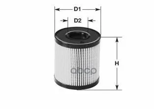 Фильтр Масляный Mercedes-Benz: A-Class 98-04, Vaneo 02- Clean filters арт. ML1709