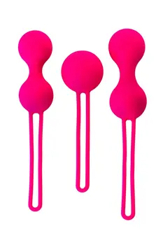 

A set of vaginal beads different shape and size